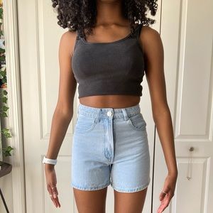 PRINCESS POLLY bermuda shorts| light wash